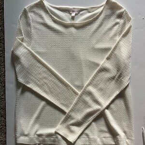 WOMEN'S LAUREN CONRAD SHIRT WITH PLEATED BOTTOM